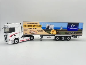 Remolque frigorífico ELIGOR, SCANIA S500 4x2 con 3 ejes - Transporte LEROUX, 1/43,... - Imagen 1 de 1