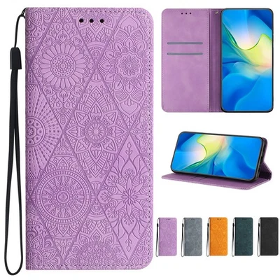For Samsung S25 Ultra S24Plus S23 Shockproof Leather Wallet Case Card Slot Cover - Image 1 of 4