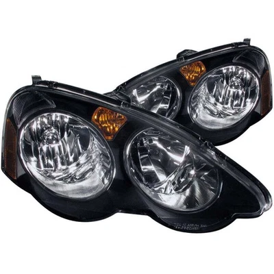 ANZO 121209 2004 fits Acura 02-20 Rsx Crystal Headlights Black - Image 1 of 4