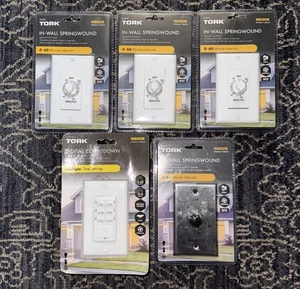 3 Tork In-Wall Springwound Interval Timer Switch RFD60M Plus 2 Others Lot New - Picture 1 of 3