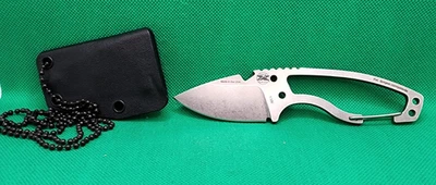 MINT - Rare - DPx Gear HEAT Hiker CPM S30V stainless steel  w. sheath - Image 1 of 4