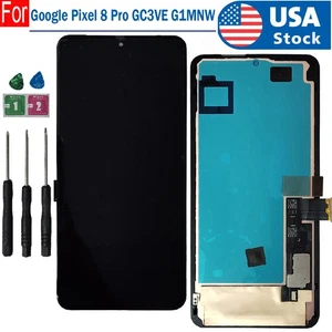Small OLED For Google Pixel 8 Pro GC3VE G1MNW LCD Display Touch Screen Digitizer - Picture 1 of 6