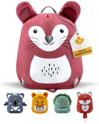 Kleiner Kindergartenrucksack Mädchen | Kita Rucksack ab 1 Jahr | Kinderrucksa... - Bild 1 von 4