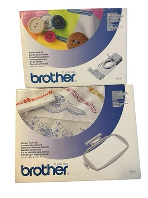 Комплект рамок и петель BROTHER для вышивки отделки аксессуаров для шитья - Изображение 1 из 2