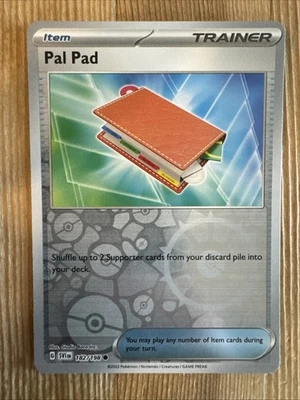 Pal Pad 182/198 Reverse Holo Common Pokemon TCG Scarlet & Violet Base Set VLP - Image 1 of 2