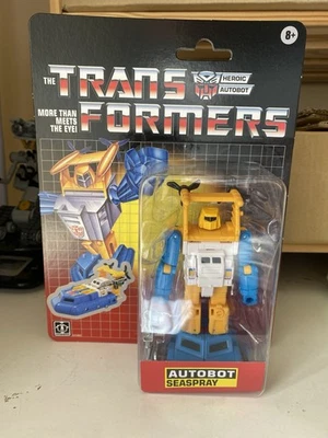 Transformers - Generations - G1 Retro Style SEASPRAY - new/sealed - Image 1 of 2