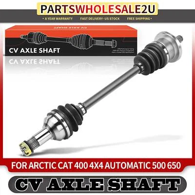 Conjunto de eje CV conductor delantero izquierdo para Arctic Cat 400 500 4x4 automático 650 2005 Foto 1 de 4