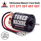 AUSTAR 540 Brushed Motor 21T 27T 35T 45T 55T for 1/10 RC Traxxas SCX10 Car
