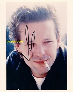 MICKEY ROURKE 8X10 AUTHENTIC IN PERSON SIGNED AUTOGRAPH REPRINT PHOTO RP - Picture 1 of 1