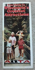 Vintage Association of Wisconsin Tourism Greatest Attractions Pamphlet - Picture 1 of 3