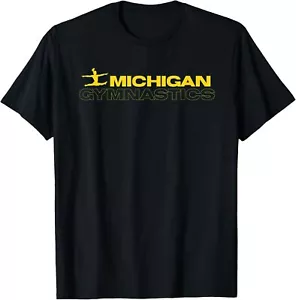 Michigan Dance Gymnastics Girls Tumbling Gear Womens Gymnast T-Shirt Hoodie - Picture 1 of 10