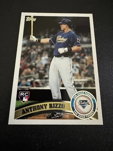 Anthony Rizzo 2011 Topps Actualización Novato RC #US55 New York Yankees Padres - Imagen 1 de 2