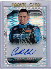 2016 PRIZM COLLIN CABRE WHITE FLAG AUTOGRAPH ROOKIE CARD#CC /5 ONLY 5 MADE 
