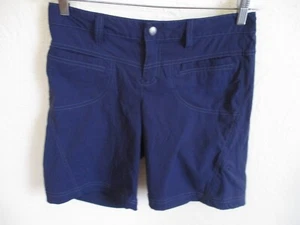 Athleta Dipper Bermuda Hiking Shorts Blue 739410 Size 4 - Picture 1 of 6