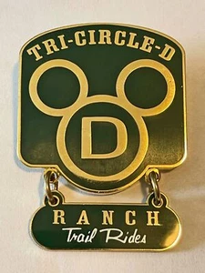 Walt Disney World - Cast Member - Tr-Circle D Trail Rides Recognition Pin - Picture 1 of 1