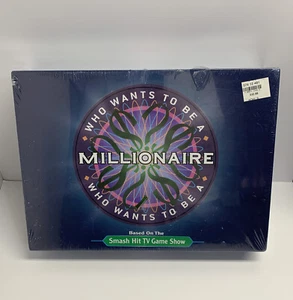 WHO WANTS TO BE A MILLIONAIRE Family Board Card Game NEW SEALED 2000 Pressman - Picture 1 of 2