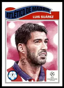 Luis Suarez 2020 Topps Living Set UEFA Champions League #239 - Picture 1 of 2
