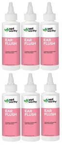 6 Pack Vet Worthy Ear Flush 8oz - Cleans & Dissolves Wax for Dogs - Exp 02/2025 - Picture 1 of 4