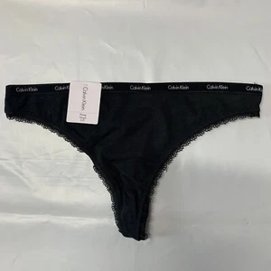 NWT Calvin Klein Women Underwear Panty Cotton Thong D1513 Size S - Picture 1 of 28