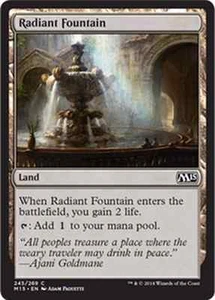 MTG RADIANT FOUNTAIN EXC - FONTANA RADIOSA - M15 - MAGIC - Picture 1 of 1