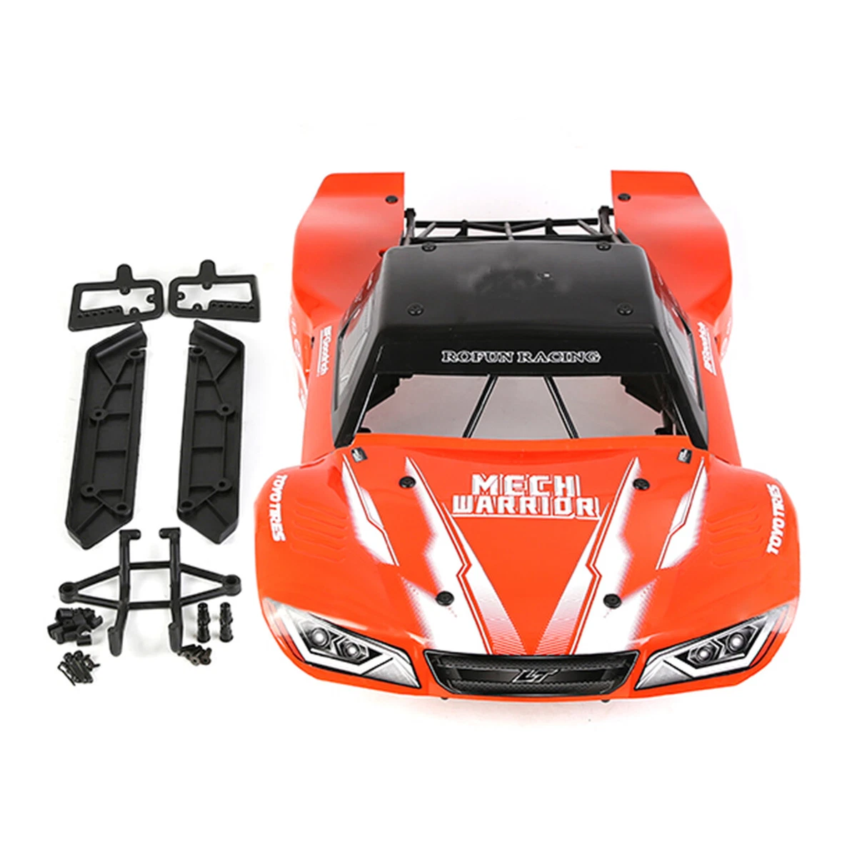 Karosserie-Klammern 22,5 Mm Schwarz – 10 Stück Für RC Auto 1:10 & 1:8, Gebogen Für Einfachen Wechsel