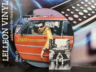 Gun Something Worthwhile 12” Ltd Ed Pic Disc Single Vinyl Record 581043 Rock 90s - Image 1 of 4