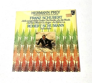 Hermann Prey Baritone Schumann Dichterliebe Schubert 8 Songs Philips 6520 002 D - Picture 1 of 7