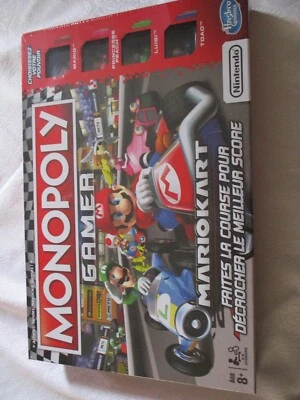 monopoly gamer "MARIO KART" neuf hasbro nintendo - Photo 1/2