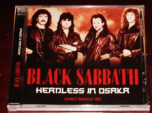 Black Sabbath: Headless In Osaka - Japanese Broadcast 1989 CD 2023 Sutra UK NEW - Picture 1 of 2