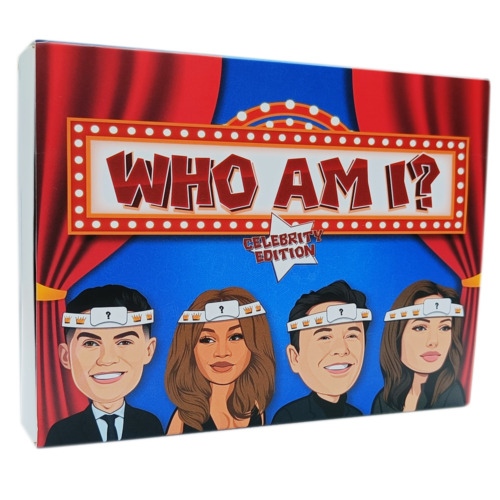 Who Am I? 2-6 Players Family Funny Board Game For Friends And Kids l Fun Adult