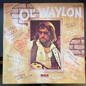 Waylon Jennings - Ol' Waylon (Vinyl Record LP) - Picture 1 of 4