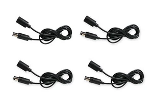 4x Nintendo Wii Controller, Gamepad, Verlängerungskabel für Gamecube und Wii - Bild 1 von 2