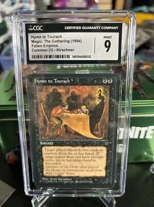 Hymn To Tourach Fallen Empires CGC 9 Graded MTG Magic The Gathering 1994 0032 - Picture 1 of 2