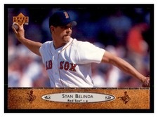 1996 Upper Deck #24 STAN BELINDA Boston Red Sox ~B8A