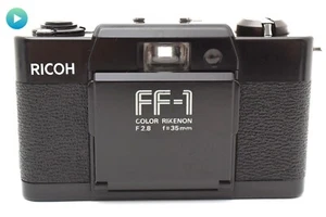 Ricoh FF-1 Color Rikenon [EXC+5] 35mm f/2.8 Point & Shoot Film camera From JAPAN - Picture 1 of 24