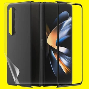 Housse PC Protecteur d'écran Hydrogel Souple Noir pour Samsung Galaxy Z Fold 4 F936U - Photo 1 sur 1