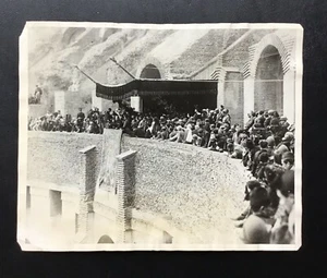 Original 1926 Press Photo Wire Benito Mussolini Rome Coliseum Vintage Rare Italy - Picture 1 of 2