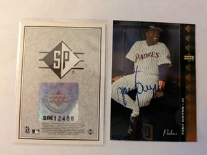 1997 SP UPPER DECK BUY BACK/369 TONY GWYNN AUTO - Picture 1 of 2