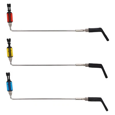 A&N 3er Set Pendelbissanzeiger optischer Fallbissanzeiger Swinger Karpfenangeln