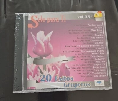 20 Exitos originales solo para to vol 35 CD New - Image 1 of 2
