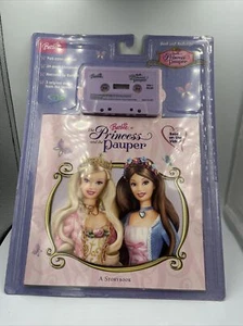 Canciones de películas y libros de cuentos de Barbie Princess & Pauper - Libro de oro de nuevo - Imagen 1 de 10