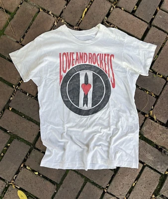 Love And Rockets Band Gift For Fan White S-2345XL T-Shirt S3505 - Image 1 of 4