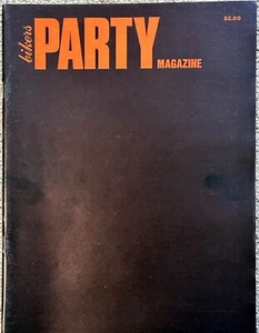 Rare ~ Bikers Party Magazine 1982 Volume 1 Number 1 ~ Vintage Motorcycle - Picture 1 of 5