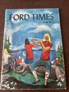 1952 May Ford Times Magazine Flutists Cover Burke Idaho Twin Cities Fishing - Foto 1 di 24