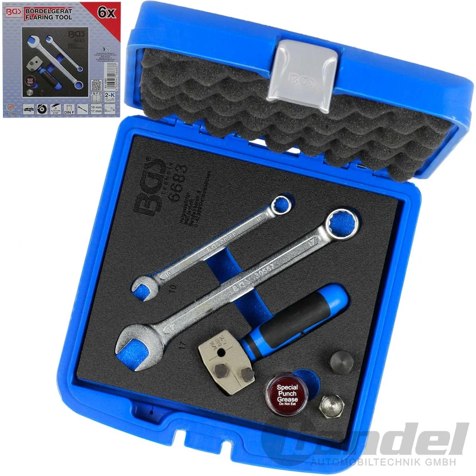 BGS 3/16" Bördelgerät DIN 4,75 mm (6683)