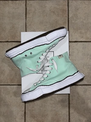 Maison Mihara Yasuhiro Peterson Canvas High “Light Blue” - Mens 12 / EU 45 - Image 1 of 4