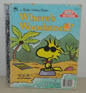 Little Golden Book - Where's Woodstock? 1988 Hardcover - Bild 1 von 3