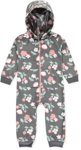 Carter's Baby Mädchen Overall mit Blumenmuster und Kapuze 6 Monate - Bild 1 von 1