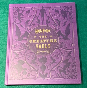 Harry Potter The Creature Vault by Jody Revenson 1st/1st HC 2014 - Imagen 1 de 15