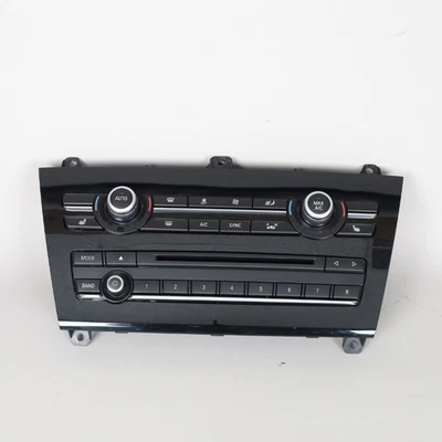 2015-2018 BMW X3 X4 Audio Climate Temperature Control Panel 64116825513 OEM Used - Image 1 of 4